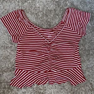 American Eagle Cropped Shirt